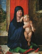 Albrecht Durer Madonna and Child_y oil